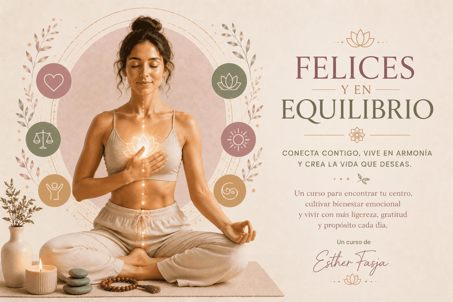 Felices y en equilibrio